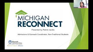 Michigan Reconnect Info Session [upl. by Paulie357]