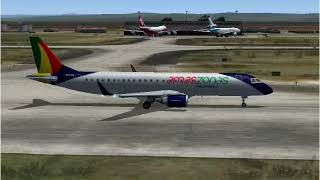 Amaszonas Embraer 190 FS2004 [upl. by Aivitnahs]