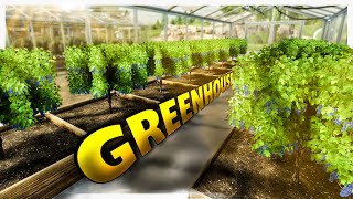 VINEHOUSE  Grapes and Olives are EASY  Farming Simulator 22 Gameplay [upl. by Cuttler]