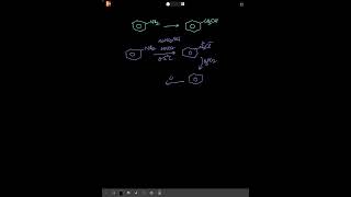 Aniline to Benzyl alcohol amines ncertchemistryclass12 aniline [upl. by Donough]