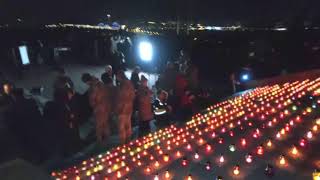 LIVE Kyiv residents light a thousand candles to mark 1000 days of war [upl. by Alahs]