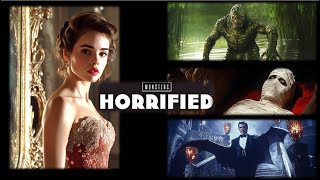 HORRIFIED feat Dracula Frankenstein Mummy Werewolf  Trailer  1950s horror [upl. by Tressa]