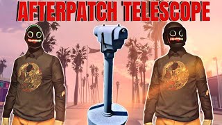 GTAVONLINE😍AFTERPATCH😉TELESCOPE GLITCH😲2 METODI😮MOLTO PIU FACILE😁100SOLO😃FULL CONSOLE [upl. by Belva]