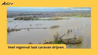 Veel regenval en hoogwater in Nederland [upl. by Aneeuq]