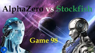 Alphazero vs Stockfish Game 98 [upl. by Carlene]