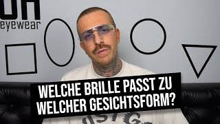 Welche Brille passt zu welcher Gesichtsform So findest du die perfekte Sonnenbrille [upl. by Apfelstadt]