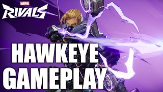 Hawkeye Gameplay  Marvel Rivals [upl. by Bartolomeo]