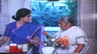 Karthavyam Movie  Nirmalamma Emotional Scene  VijayashanthiVinod Kumar [upl. by Asial]