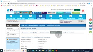 How to Close SBI Fixed Deposit Online  how to close premature FD in SBI online [upl. by Ellenehc]