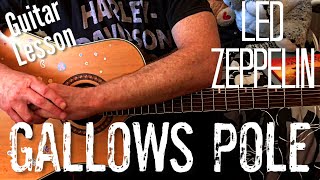 Gallows Pole Guitar Lesson [upl. by Elokcin]