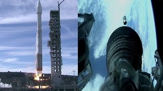 Atlas V 401 launches WorldView4 satellite [upl. by Anual]