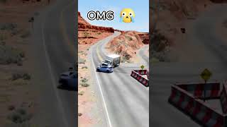 Most Shocking Car Crash on Highway Caught on Camera in BeamNGbeamngdrivebeamngdrivemods [upl. by Ashbey139]