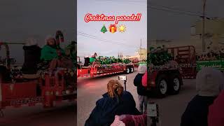 Christmas parade🎄🎁🌟  christmas parade holiday [upl. by Fessuoy395]