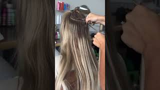 Hair Extensions Transformation shorts hairtransformation [upl. by Ardnekan618]