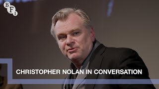 Christopher Nolan on his career including Oppenheimer and the Batman triology  BFI in conversation [upl. by Ambros]