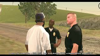 GTA San Andreas Definitive Edition  Mission 27  The Green Sabre [upl. by Zapot]