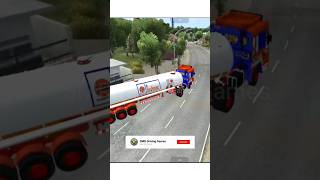 Indian Oil Trailer Mod For bussid bussimulatorindonesia smrdrivinggames shorts [upl. by Bedwell251]