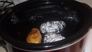 CrockPot Baked PotatoesAre they any good [upl. by Madelin356]