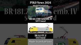 PIKO New Items 2024 for Märklin Enthusiasts [upl. by Hanselka]