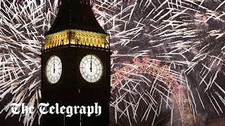 London rings in 2024 with spectacular fireworks display  New Years Eve [upl. by Amata112]