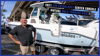 2021 235 Everglades Walkthrough Video www boathouseh2ocom [upl. by Esmond]