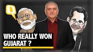 BJP Wins Gujarat but Congress Wins the Psychological Battle  The Quint [upl. by Garnette]