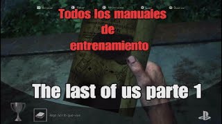 Consigue todos los manuales de entrenamiento en The last of us parte 1 thelastofus tlou joel [upl. by Odnaloy952]