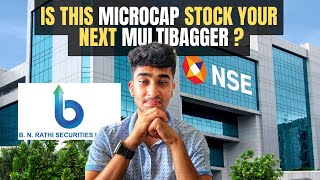 Is This Microcap Stock Your Next MultiBagger   B N Rathi Securities Ltd Stock Analysis [upl. by Kramlich]