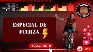 Clase completa de Spinning 30 minutos de potencia Un gran reto para todos [upl. by Yc]