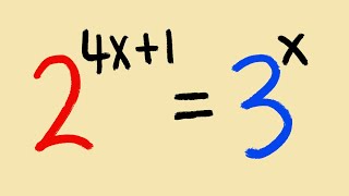 Solving exponential equations with different bases [upl. by Fanechka]