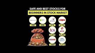 SAFE AND BEST STOCKS FOR BEGINNERS IN STOCK MARKET 📈  Best Stocks stockmarket [upl. by Nahtanod]