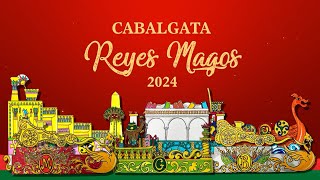 🟣 Cabalgata de Reyes Magos Sevilla 2024 [upl. by Gnourt]