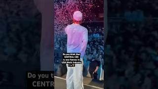 CENTRAL CEE 🤩 centralcee concert shortvideo short shorts music viral artist fyp fy [upl. by Yrohcaz]