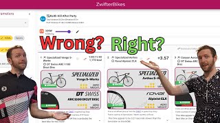 Are You Using The Wrong Bike In Zwift Races Is A Watt Saved On Flat The Same As On A Climb [upl. by Bernat]