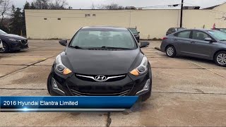 2016 Hyundai Elantra Limited Detroit Ann Arbor Lansing Grand Rapids Livonia [upl. by Wrennie]