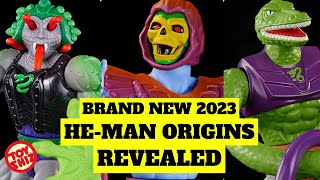 2023 BRAND NEW HEMAN ORIGINS REVEALED  Mattel [upl. by Combe]