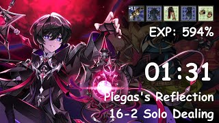 【Elsword TW엘소드】Morpheus 162 Plegass Reflection Solo Dealing 0131EXP594 [upl. by Haldis]