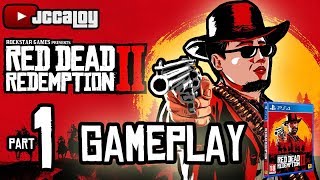 Red Dead Redemption 2 Unboxing amp Gameplay Walkthrough Part 1  jccaloy [upl. by Nalra]