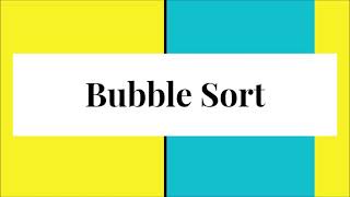 Bubble Sort Explained for GCSEALevel Computer Science [upl. by Aseretairam]