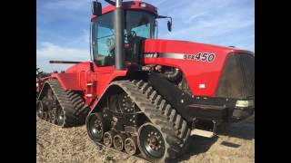 2002 CaseIH STX450 QuadTrac with 4880 Hours Sold on Michigan Farm Auction Yesterday [upl. by Kalvn857]