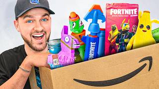 I Bought Every Fortnite Toy On Amazon [upl. by Zeta]