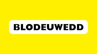 How to Pronounce Blodeuwedd Correctly [upl. by Araht]