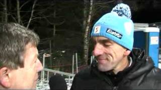 Skisprung TV  Interview mit Markus Prock  Bischofhofen 04012010 [upl. by Anom]