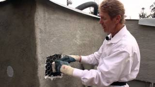 Stucco scuppers leaking how to repair [upl. by Yahsed185]