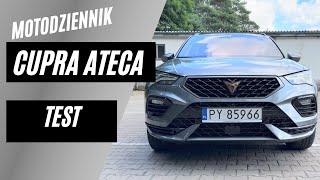 Motodziennik test  CUPRA ATECA 20 190KM  WSZYSTKO CO CHCECIE WIEDZIEĆ [upl. by Toblat706]