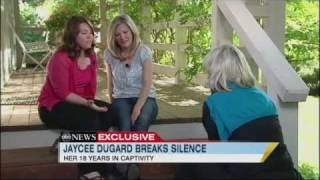 Jaycee Dugard Interview Speaks Out to Diane Sawyer in ABC News Exclusive 070711 [upl. by Scarrow]