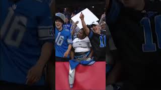 Lions fans chant Dan Millers name after win in Houston 👏  Detroit Lions shorts [upl. by Sherar]