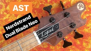 AST Legend BASS with NORDSTRAND Dual Blade Neo pickups [upl. by Atneuqal635]