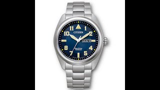 Citizen BM856088L EcoDrive de SuperTitanium con doble calendario y en español [upl. by Tracy653]