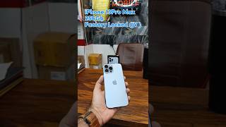 Iphone 13 Pro Max 256Gb Non Pta  JV  With Box Condition Good iphone short shortvideo [upl. by Rudd]